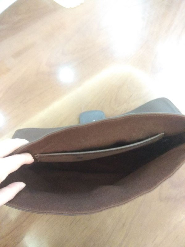 Сумка-клатч из натуральной кожи винтаж 80е 5