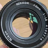 Плёночный фотоаппарат Nikon FM с объективом Nikkor 50mm 6