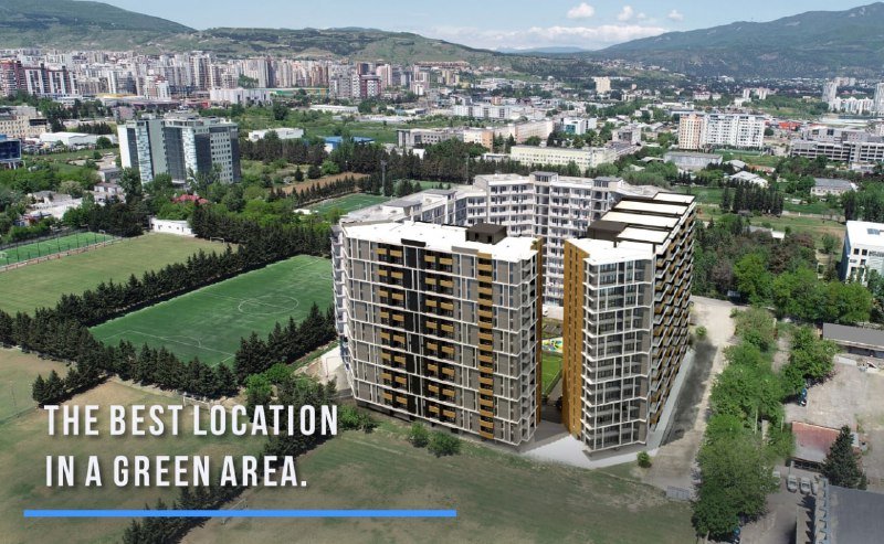 2-х комнатная квартира в новом доме 56,5 кв. м