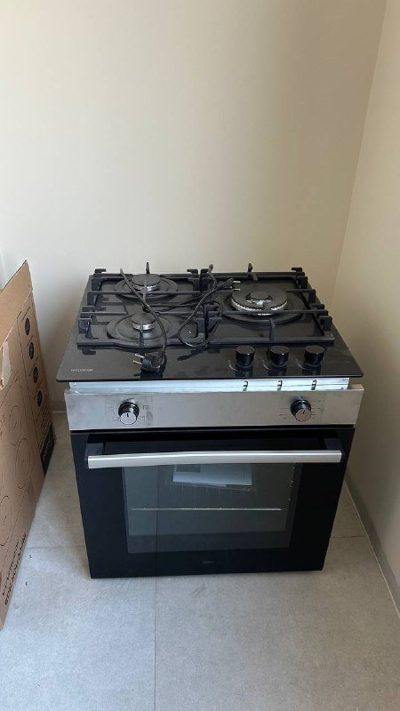 Газовая варочная панель и электрическая духовка