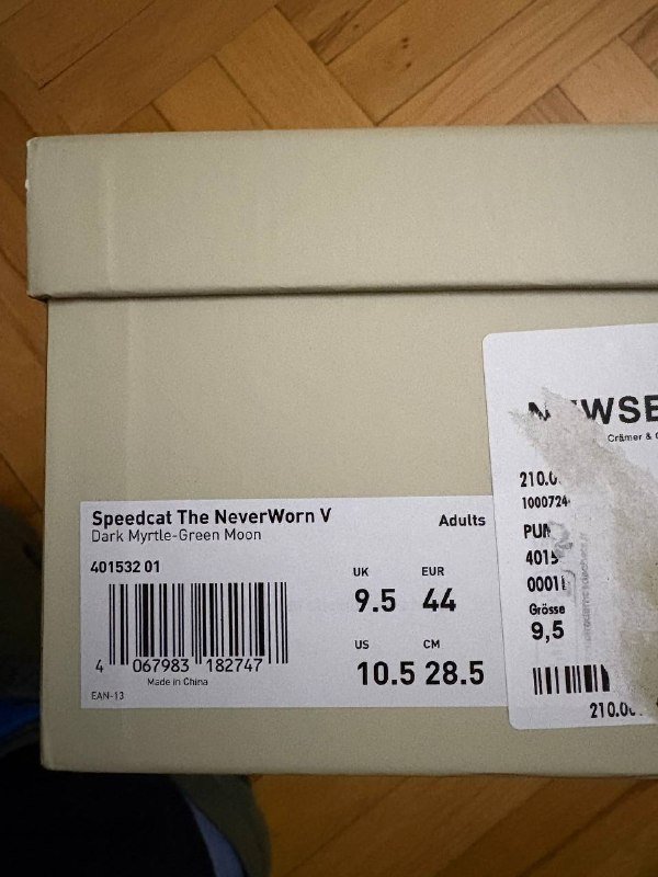 Puma speedcat кроссовки мужские новые 4