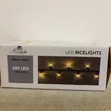 Гирлянда LED с теплым белым свечением 2
