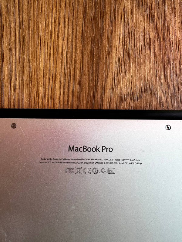 MacBook Pro Retina 13-inch Mid 2014 8GB 500GB SSD 4