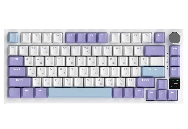 Клавиатура Ajazz AK820 Pro с экранчиком 1
