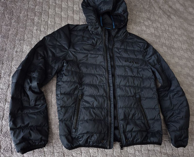 Куртка Michael Kors L, куртки Diesel L на пуху, кожаная косуха мужской S 2