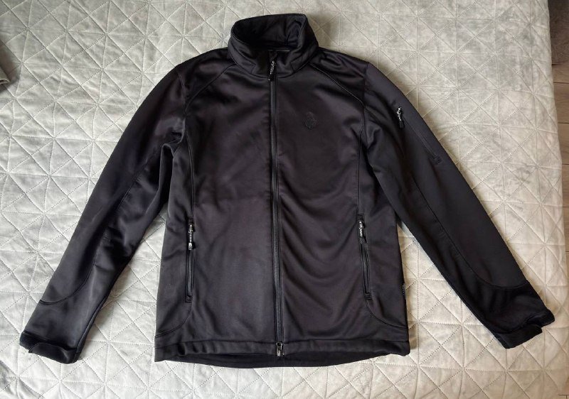 Мужская легкая куртка с флисом, размер М