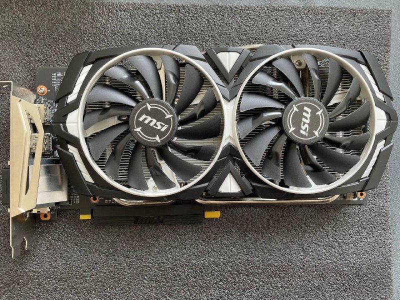 Видеокарта MSI GTX1060 6GB Armor OCV1 3