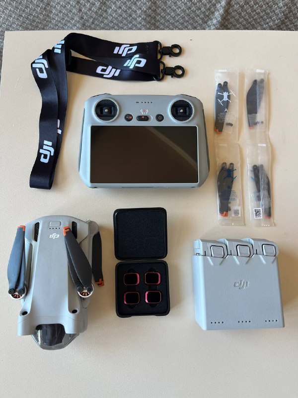 Dji mini 3 pro, пульт с дисплеем, Fly More Kit, кейс, ND фильтры 2