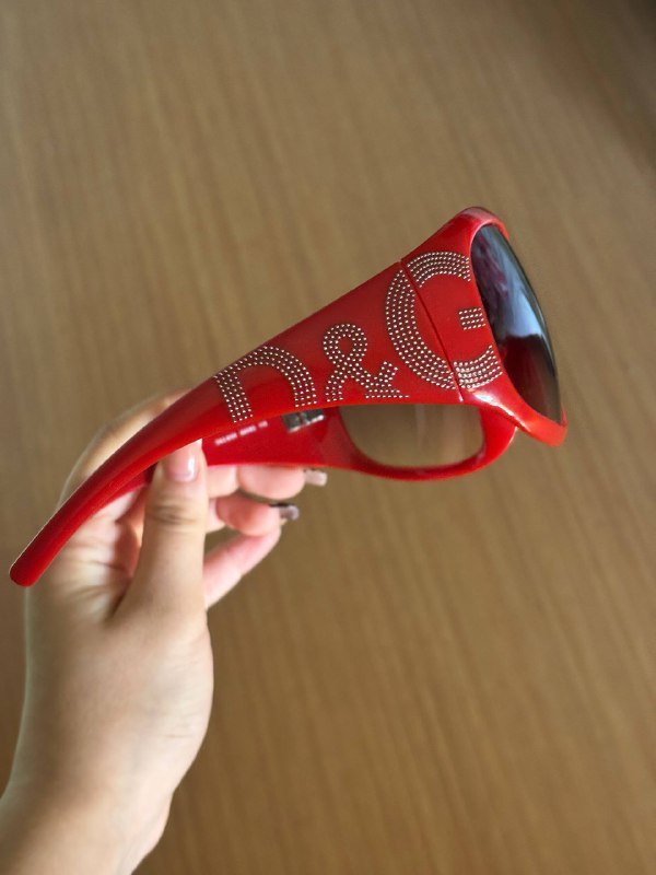 Очки Дольче Габанна красные 3