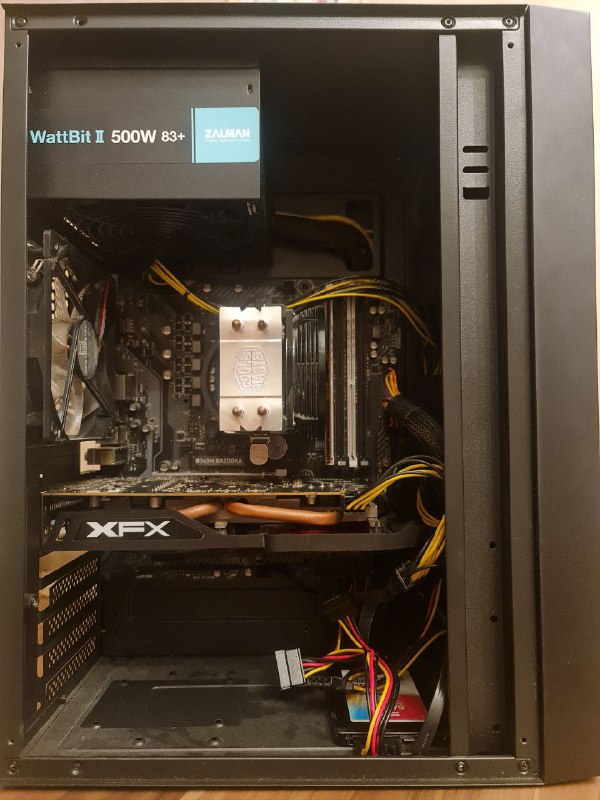 Десктоп компьютер Intel core i5 9400F RX580 8GB RAM 8GB SSD 120GB HDD 1TB 1
