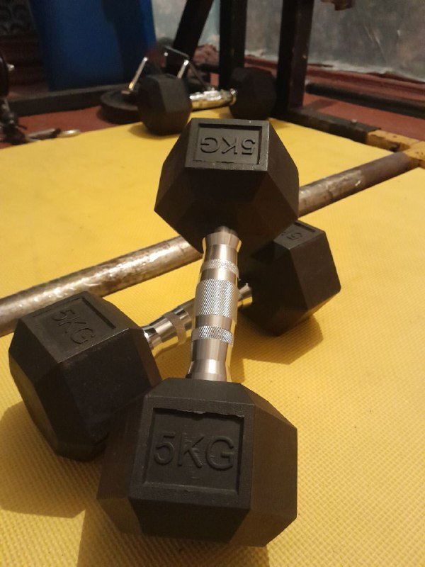 Гантели 5 кг новые