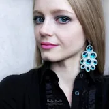 Серьги Королевский изумруд 2