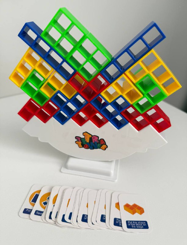 Настольная игра балансирующие блоки