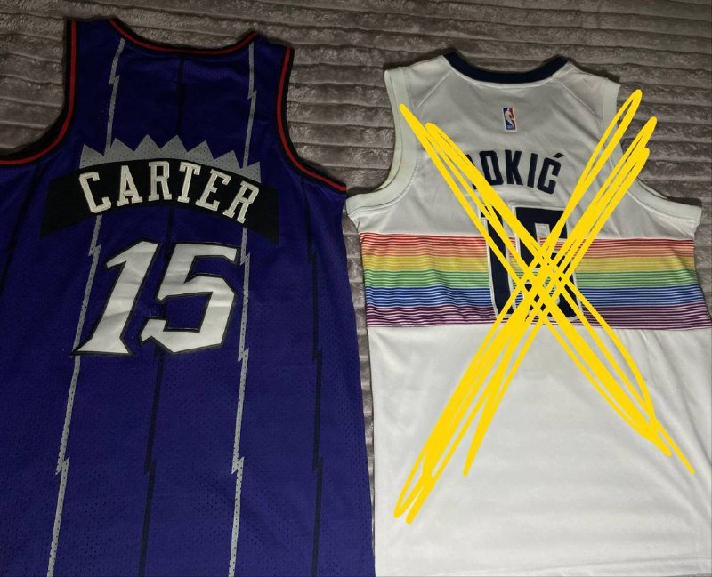 NBA Джерси Carter Raptors 2