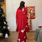 Винтажное шелковое кимоно 1