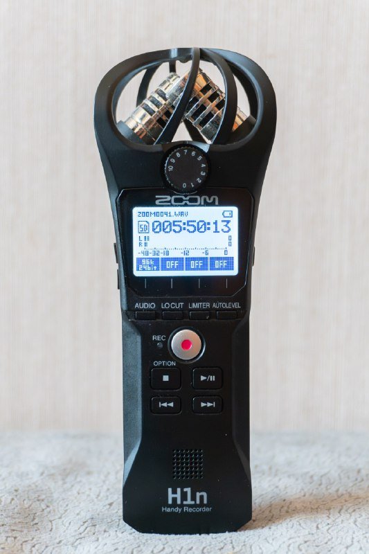 ZOOM H1n микрофон рекордер 1