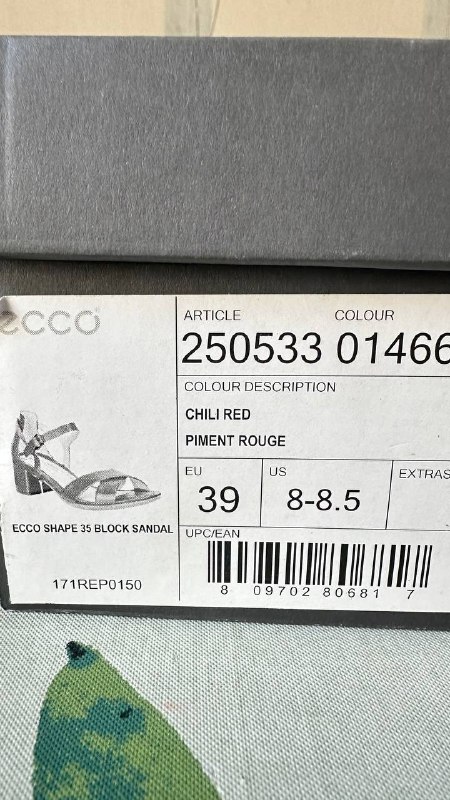 Босоножки Ecco размер 39 4