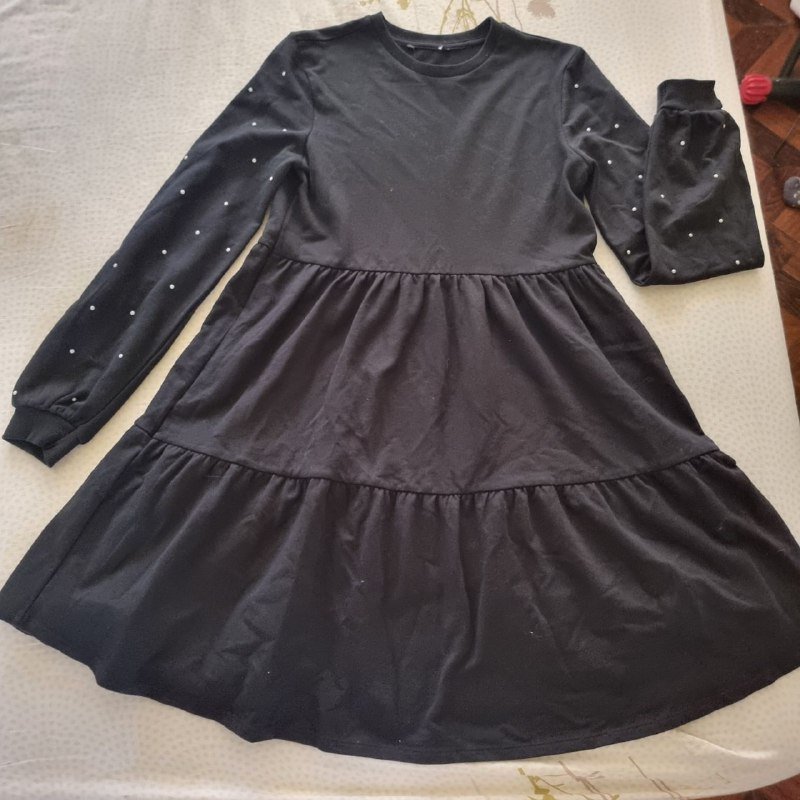 Блузка, чёрное платье, футболка HM, голубое платье, розовое платье Mango, нарядное платье 2