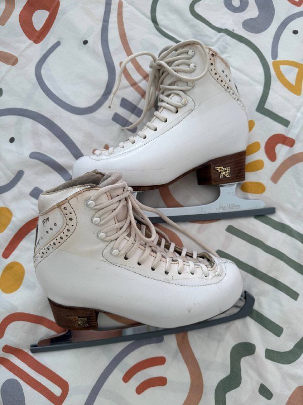 Профессиональные фигурные коньки risport rf 3 pro с лезвиями john wilson 1