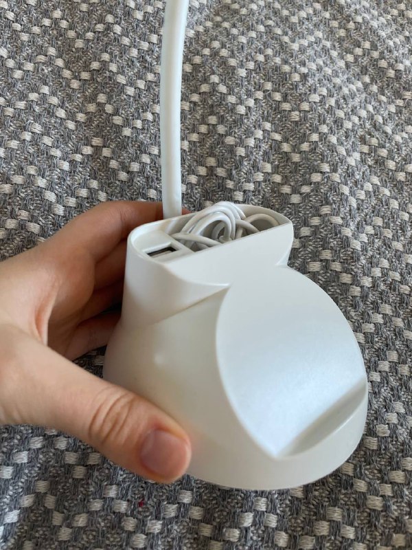 Светильник ночник с проводом и зарядкой 3