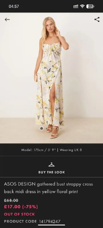 Платье ASOS 1