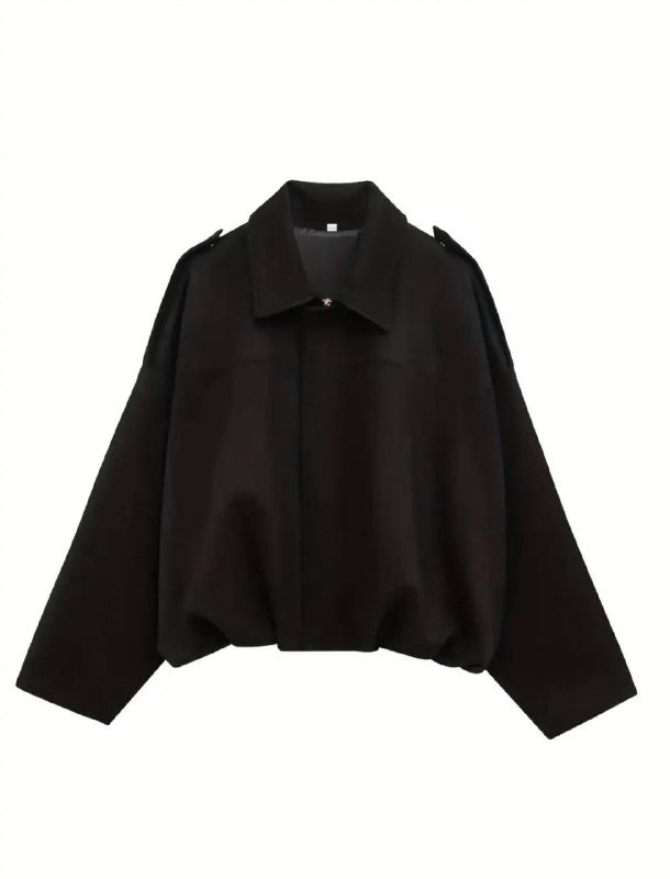 Женская черная куртка L