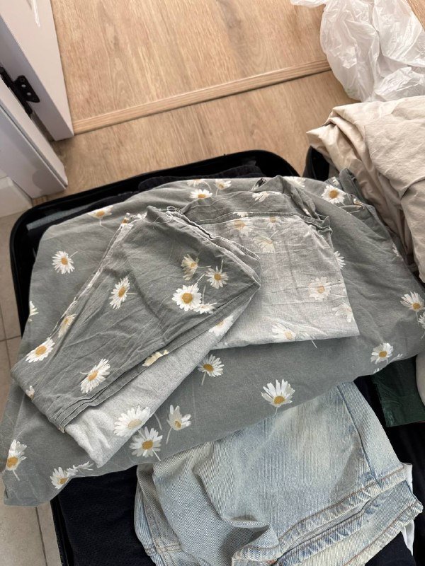 Постельное 160/200 две подушки, корсет размер S новый лен хлопок