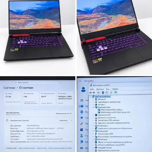 Игровой ноутбук ASUS ROG Strix G15 G513IC