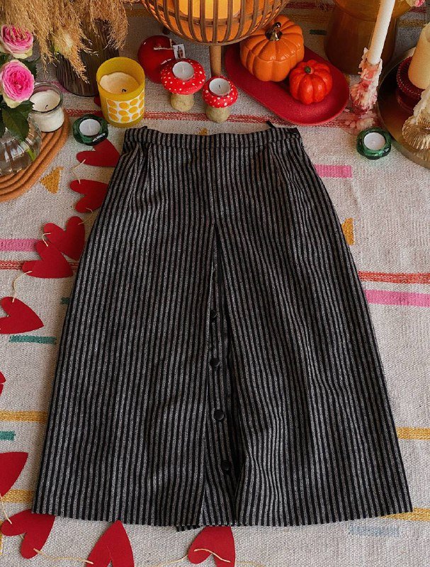Итальянская шерстяная юбка миди vintage s