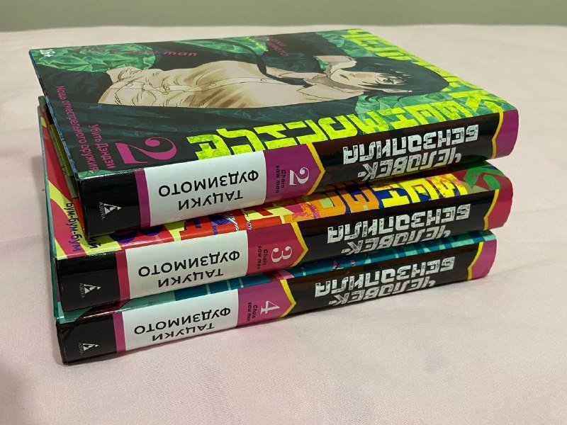 2,3,4 том манги человек бензопила 2