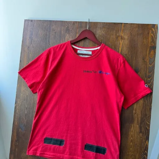 Футболка Off-White x Champion