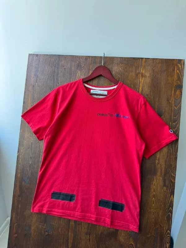 Футболка Off-White x Champion 1