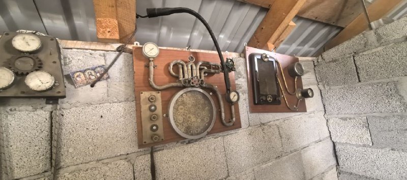 Декор в стиле Стим панк для бара или паба 2