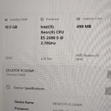 Рабочая станция Dell 3600T Xeon E5-2680 8