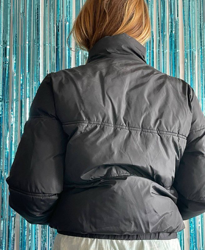 Пуховик oodji черный размер 40 XS 4