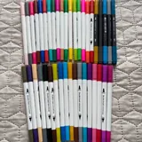 Карандаши, кисти, двусторонние фломастеры, альбомы 5