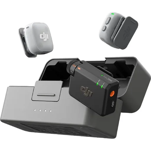 DJI Mini Mic, 2 микрофона с кейсом
