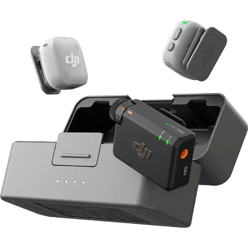 DJI Mini Mic, 2 микрофона с кейсом