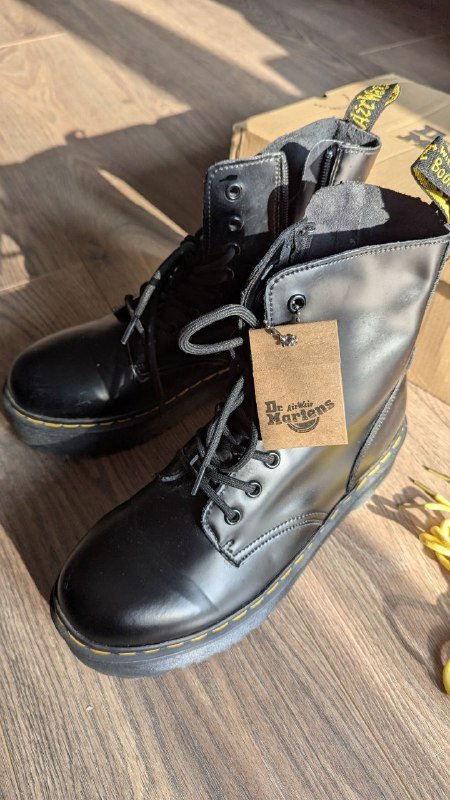 Ботинки Dr. Martens чёрные мужские, размер 41 2