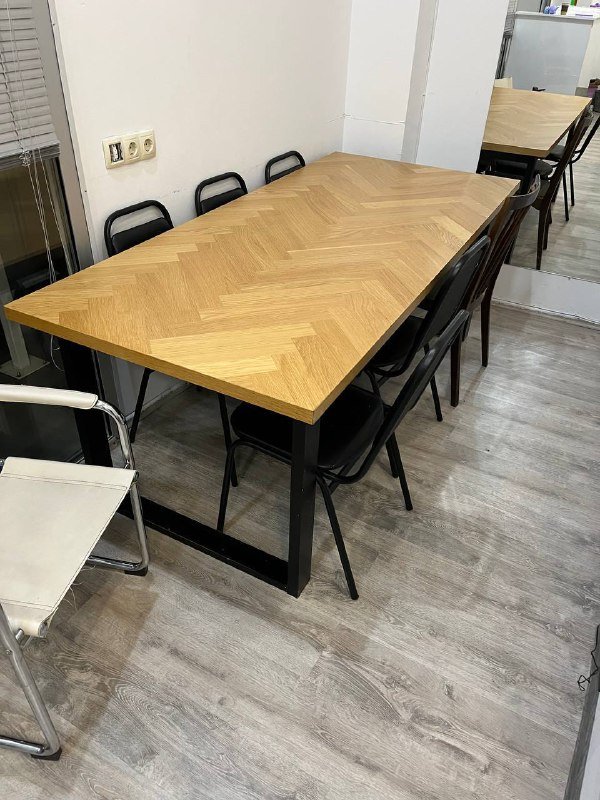 Большой крепкий стол 90x200x74 2