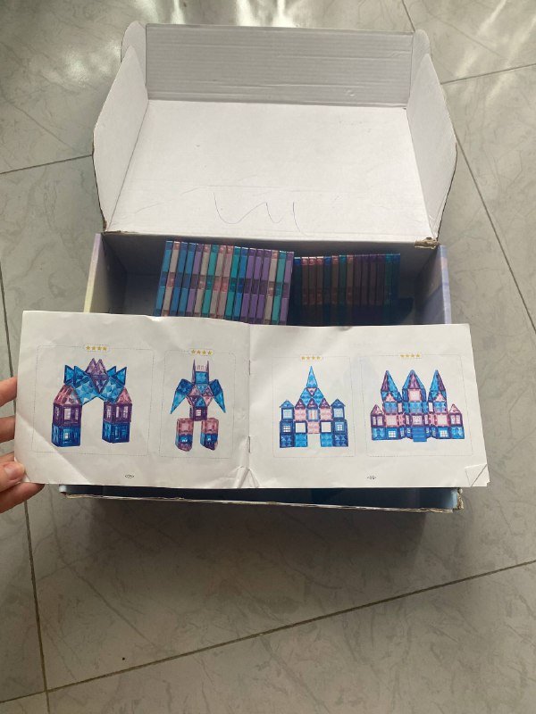 Магнитный конструктор 102 детали 2