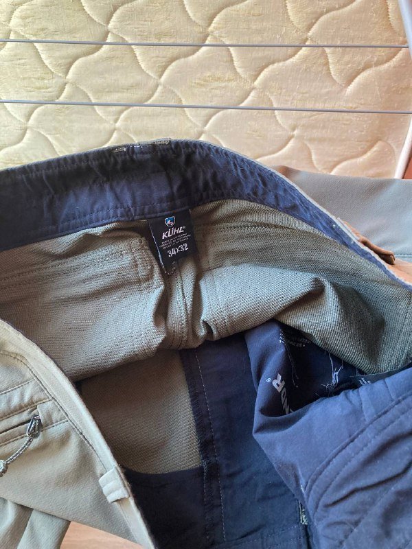 Штаны для хайкинга Kühl, Merrell SelectShield, ветровка H&M 2