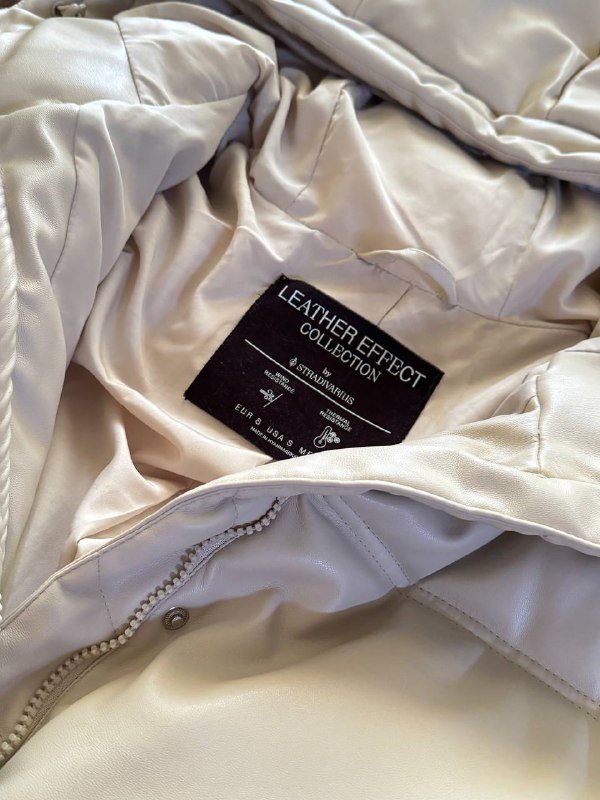 Кожаная куртка Stradivarius размер S 3