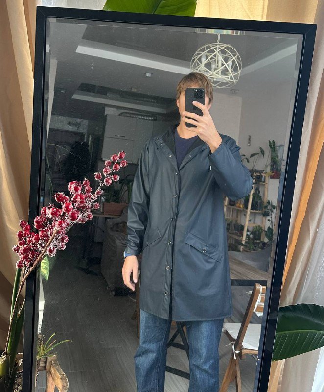 Дождевик Rains синий размер M 2