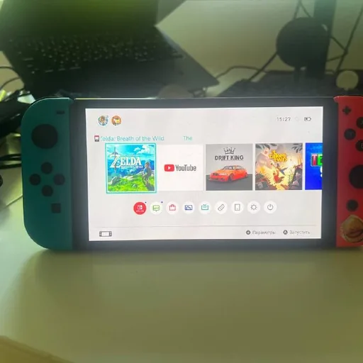 Nintendo Switch с док станцией без зарядки