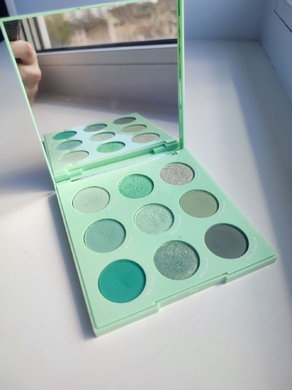 бюджетные палетки теней, мятная палетка Colourpop, Lavelle 3