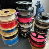 3D-принтер, пластик, череп, покерный набор 2