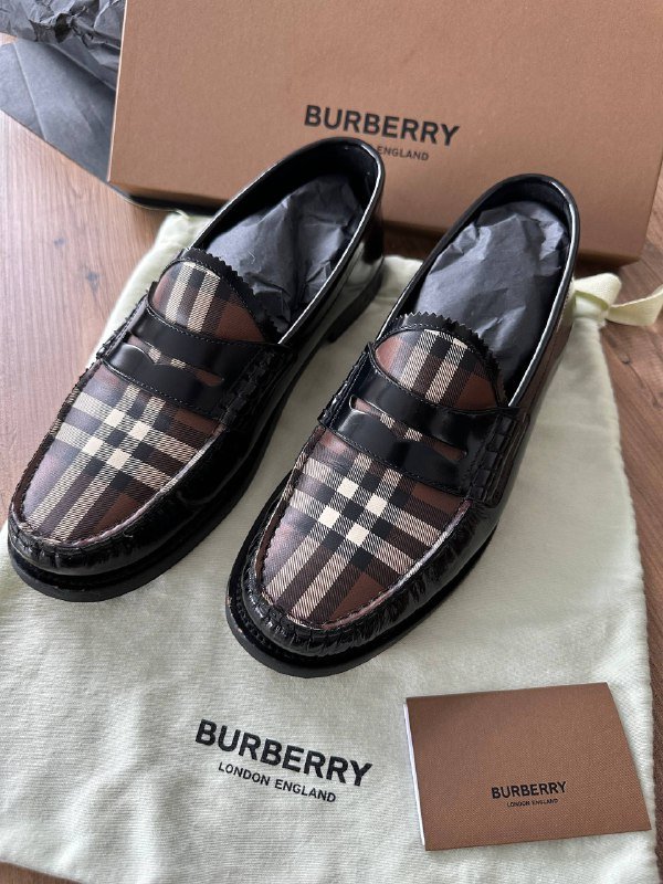 Burberry мужские лоферы 42р