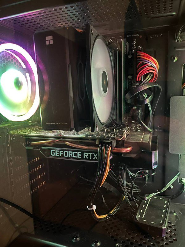 Игровой ПК, монитор, мышь, клавиатура, наушники, кресло 3