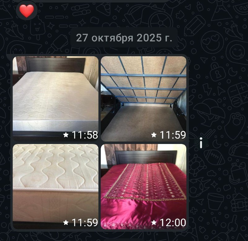 Кровать с ортопедическим матрасом 160×200